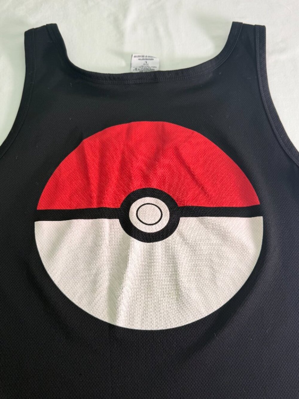 Pokémon Tank Top Black Graphic Pikachu Charmander Squirtle Bulbasaur Size L - Picture 5 of 6